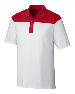 Clique Parma Colorblock Tech Jersey Mens Polo - Image 6