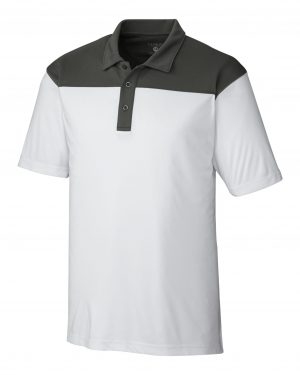Clique Parma Colorblock Tech Jersey Mens Polo - Image 8