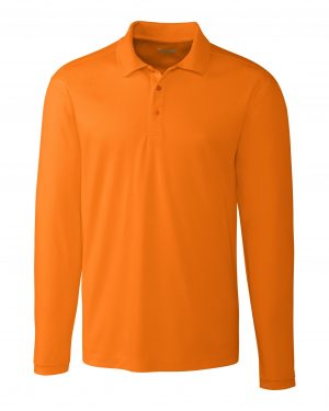 Clique Spin Eco Performance Jersey Long Sleeve Mens Polo - Image 6