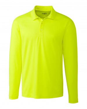 Clique Spin Eco Performance Jersey Long Sleeve Mens Polo - Image 7