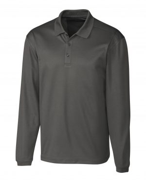 Clique Spin Eco Performance Jersey Long Sleeve Mens Polo - Image 9