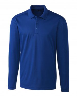 Clique Spin Eco Performance Jersey Long Sleeve Mens Polo - Image 12
