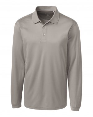Clique Ice Pique Mens Long Sleeve Tech Polo - Image 6