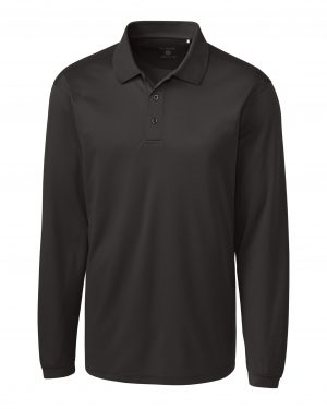 Clique Ice Pique Mens Long Sleeve Tech Polo - Image 7