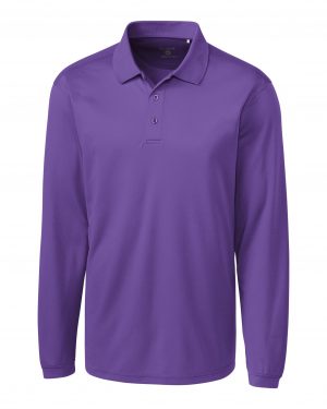 Clique Ice Pique Mens Long Sleeve Tech Polo - Image 8