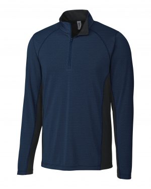 Clique Ice Pique Colorblock Mens Half Zip Pullover - Image 4