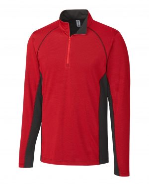 Clique Ice Pique Colorblock Mens Half Zip Pullover - Image 5