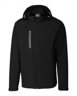Clique Milford Waterproof Softshell Full Zip Hooded Mens Jacket - Image 2