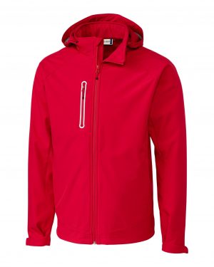 Clique Milford Waterproof Softshell Full Zip Hooded Mens Jacket - Image 4