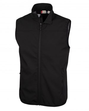 Clique Trail Stretch Softshell Full Zip Mens Vest - Image 3