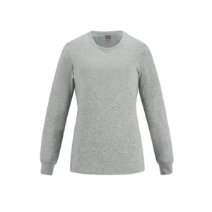 Canada Sportswear Ladies Long Sleeve Crewneck Ring Spun Combed Cotton Tee - Image 5