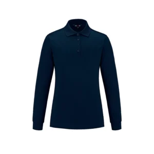 Canada Sportswear Ladies Long Sleeve Pique Mesh Polo - Image 4