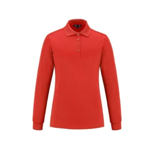 Canada Sportswear Ladies Long Sleeve Pique Mesh Polo - Image 6