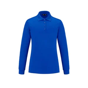 Canada Sportswear Ladies Long Sleeve Pique Mesh Polo - Image 5