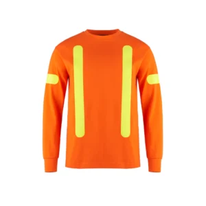 Canada Sportswear Cotton Long Sleeve Safety T-shirt