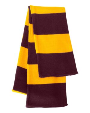 Sportsman Rugby-Striped Knit Scarf - Image 8
