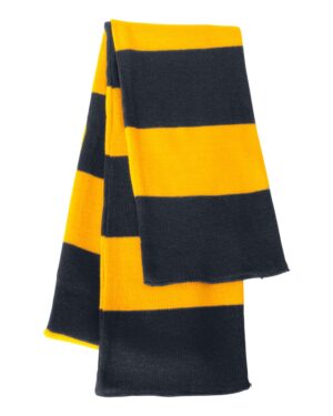Sportsman Rugby-Striped Knit Scarf - Image 7