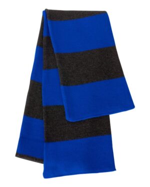 Sportsman Rugby-Striped Knit Scarf - Image 2