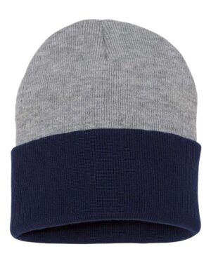 Sportsman Colorblocked 12" Cuffed Beanie - Image 2