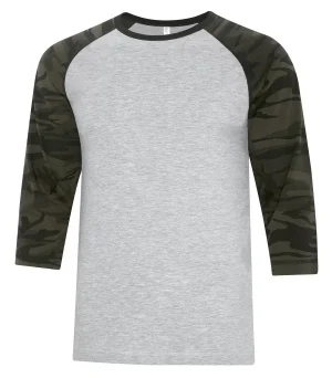Atc™ Eurospun® Ring Spun Baseball Tee - Image 6