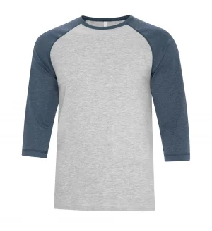 Atc™ Eurospun® Ring Spun Baseball Tee - Image 8