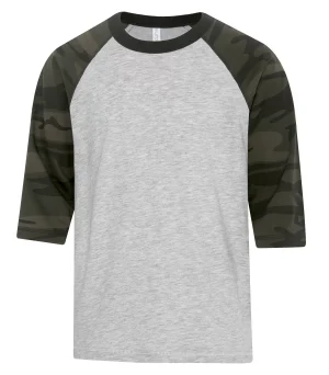 Atc™ Eurospun® Ring Spun Baseball Youth Tee - Image 9