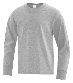 Atc™ Everyday Cotton Long Sleeve Youth Tee - Image 2