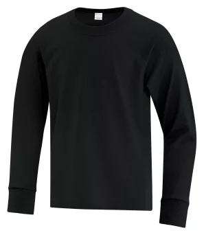 Atc™ Everyday Cotton Long Sleeve Youth Tee - Image 3