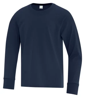 Atc™ Everyday Cotton Long Sleeve Youth Tee - Image 7