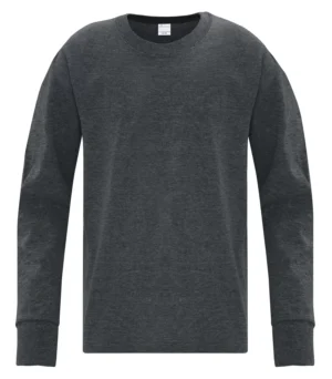 Atc™ Everyday Side Seam Long Sleeve Youth Tee - Image 3