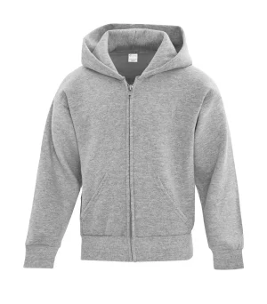 Atc™ Everyday Fleece Full Zip Hooded Youth Sweatshirt - Image 2