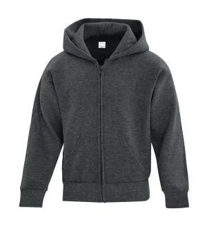 Atc™ Everyday Fleece Full Zip Hooded Youth Sweatshirt - Image 4