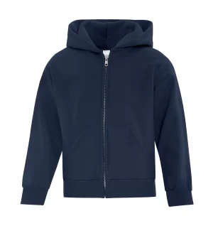 Atc™ Everyday Fleece Full Zip Hooded Youth Sweatshirt - Image 5