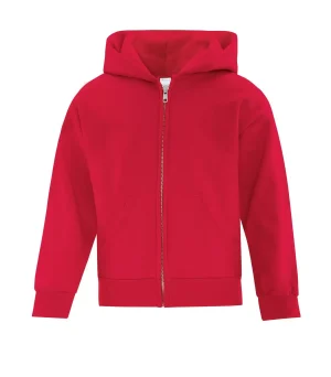 Atc™ Everyday Fleece Full Zip Hooded Youth Sweatshirt - Image 6