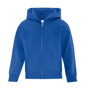 Atc™ Everyday Fleece Full Zip Hooded Youth Sweatshirt