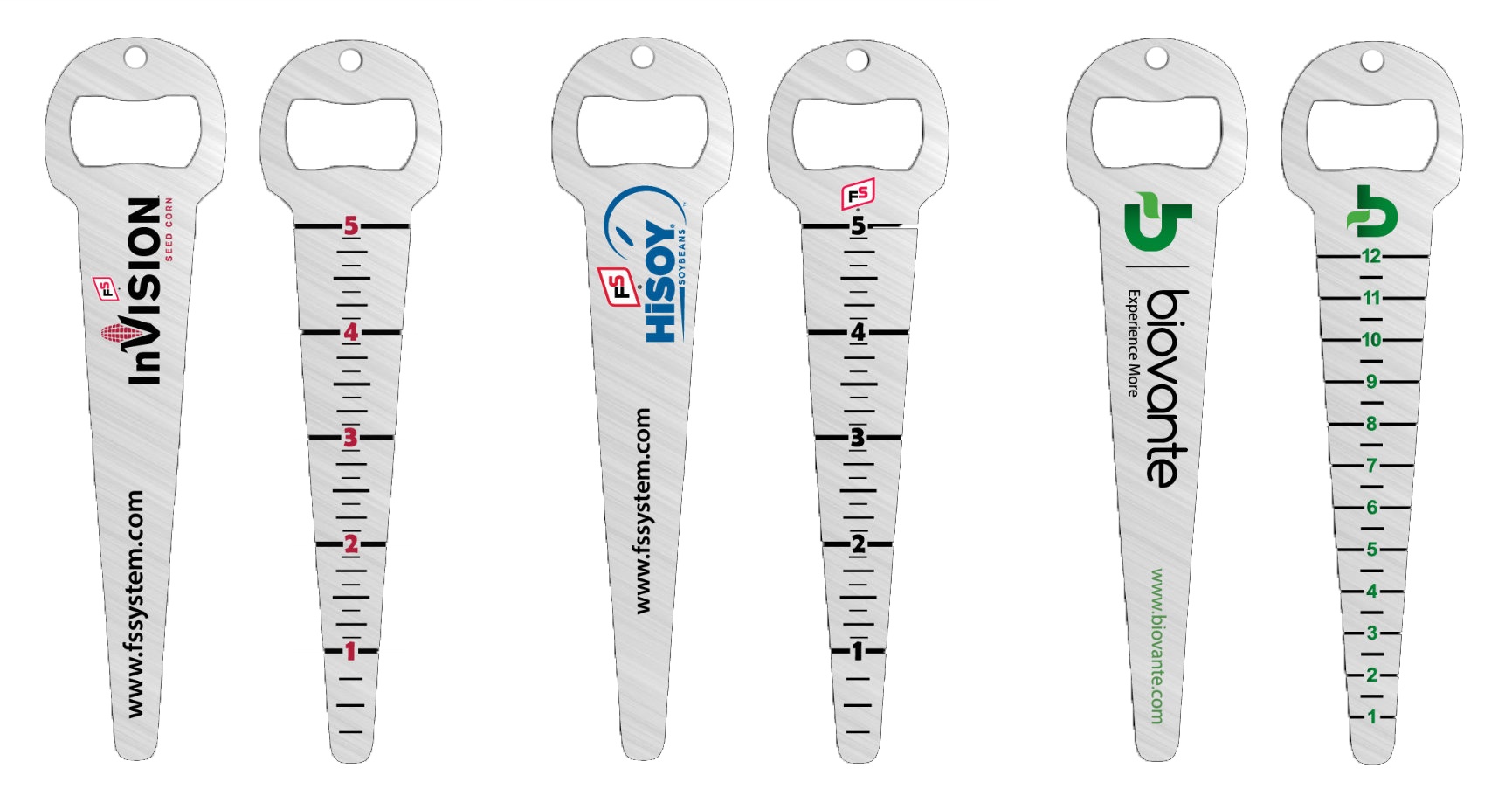 Brushed Aluminum Bottle Opener Seed Tool