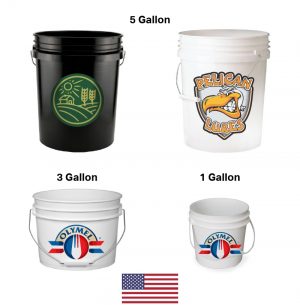 Vinyl Plastic Bucket / Pail 3 Gallon - Image 8