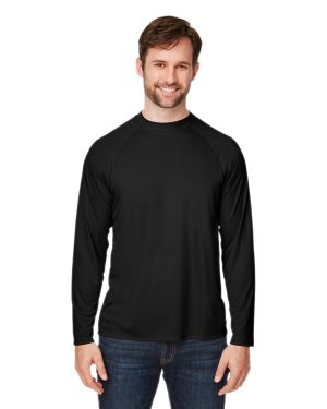Core 365 Unisex Ultra UVP™ Long-Sleeve Raglan T-Shirt - Image 2