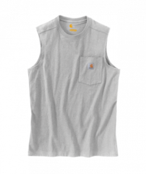 Carhartt M RlxdFit HW Slvlss Pkt TShrt - Image 3