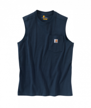Carhartt M RlxdFit HW Slvlss Pkt TShrt - Image 2