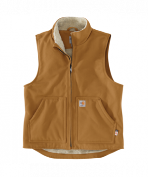 Carhartt M FR Duck Sherpa Lined Vest