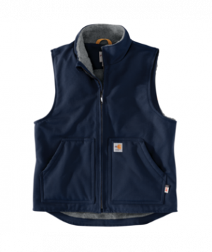 Carhartt M FR Duck Sherpa Lined Vest - Image 3