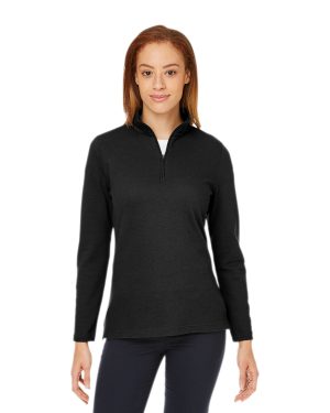 Devon & Jones Ladies' New Classics™ Performance Quarter-Zip - Image 2