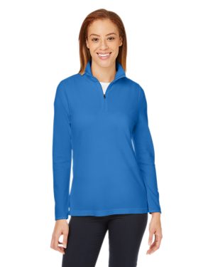 Devon & Jones Ladies' New Classics™ Performance Quarter-Zip - Image 3