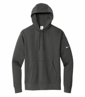 Nike Club Fleece Sleeve Swoosh Pullover Hoodie - Image 3