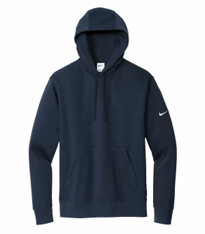 Nike Club Fleece Sleeve Swoosh Pullover Hoodie - Image 5