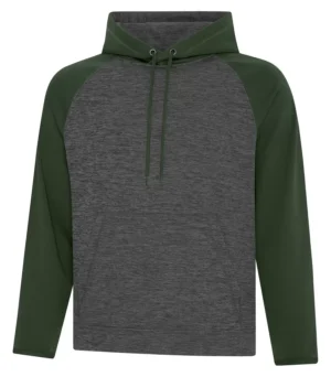 Atc™ Dynamic Heather Fleece Two Tone Hooded Sweatshirt - Image 4