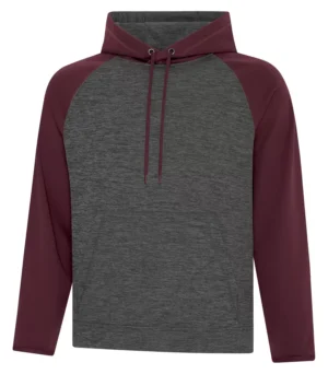Atc™ Dynamic Heather Fleece Two Tone Hooded Sweatshirt - Image 6