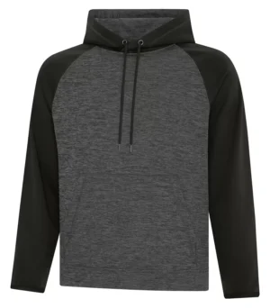 Atc™ Dynamic Heather Fleece Two Tone Hooded Sweatshirt - Image 2