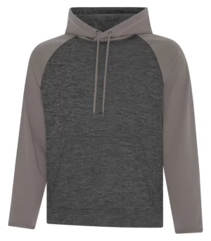 Atc™ Dynamic Heather Fleece Two Tone Hooded Sweatshirt - Image 3